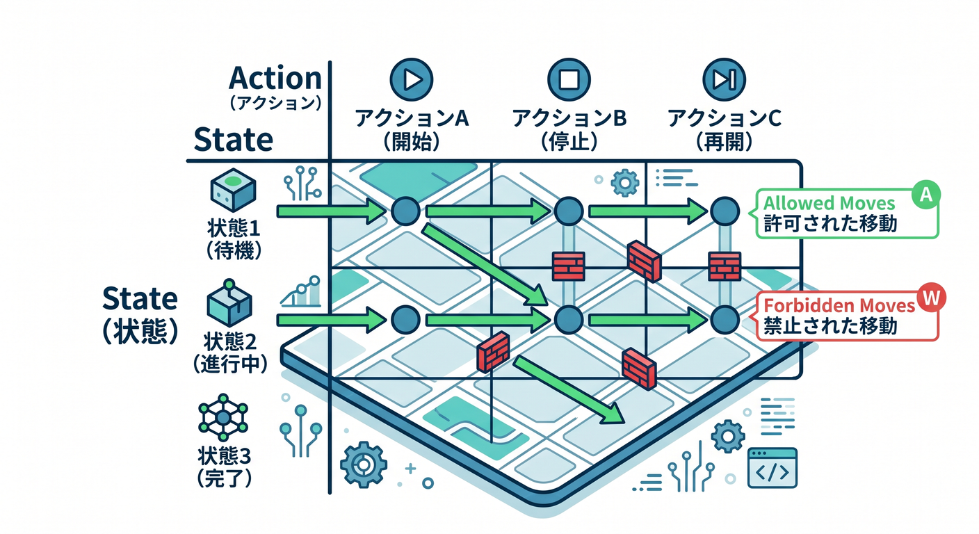 Transition Table Visual