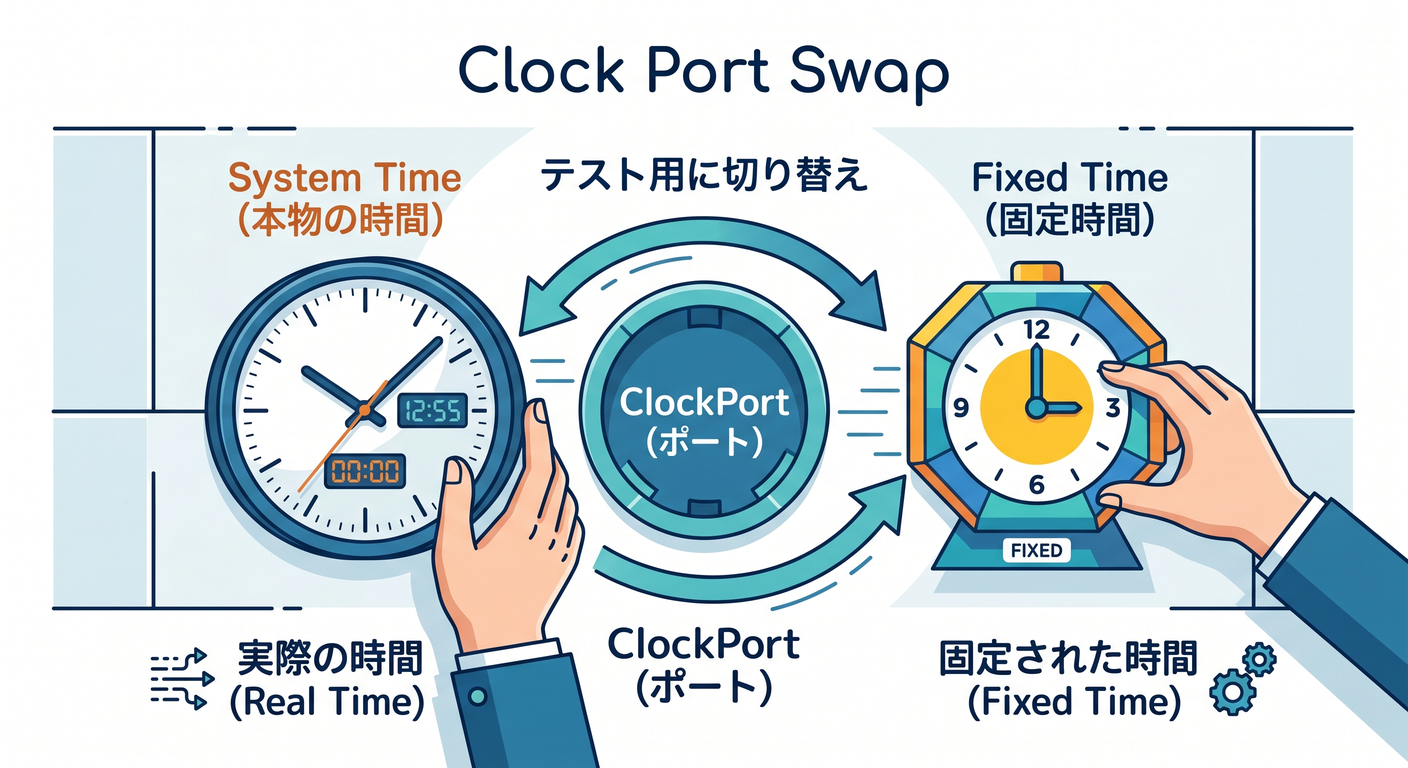 Clock Port Swap