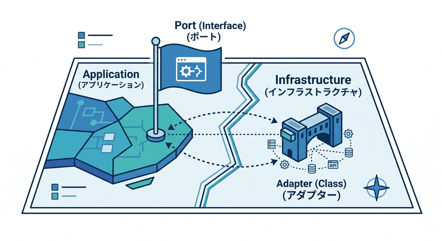 Port Location Map