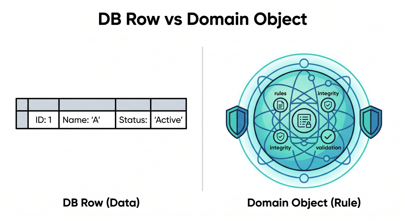 DB Row vs Domain Object