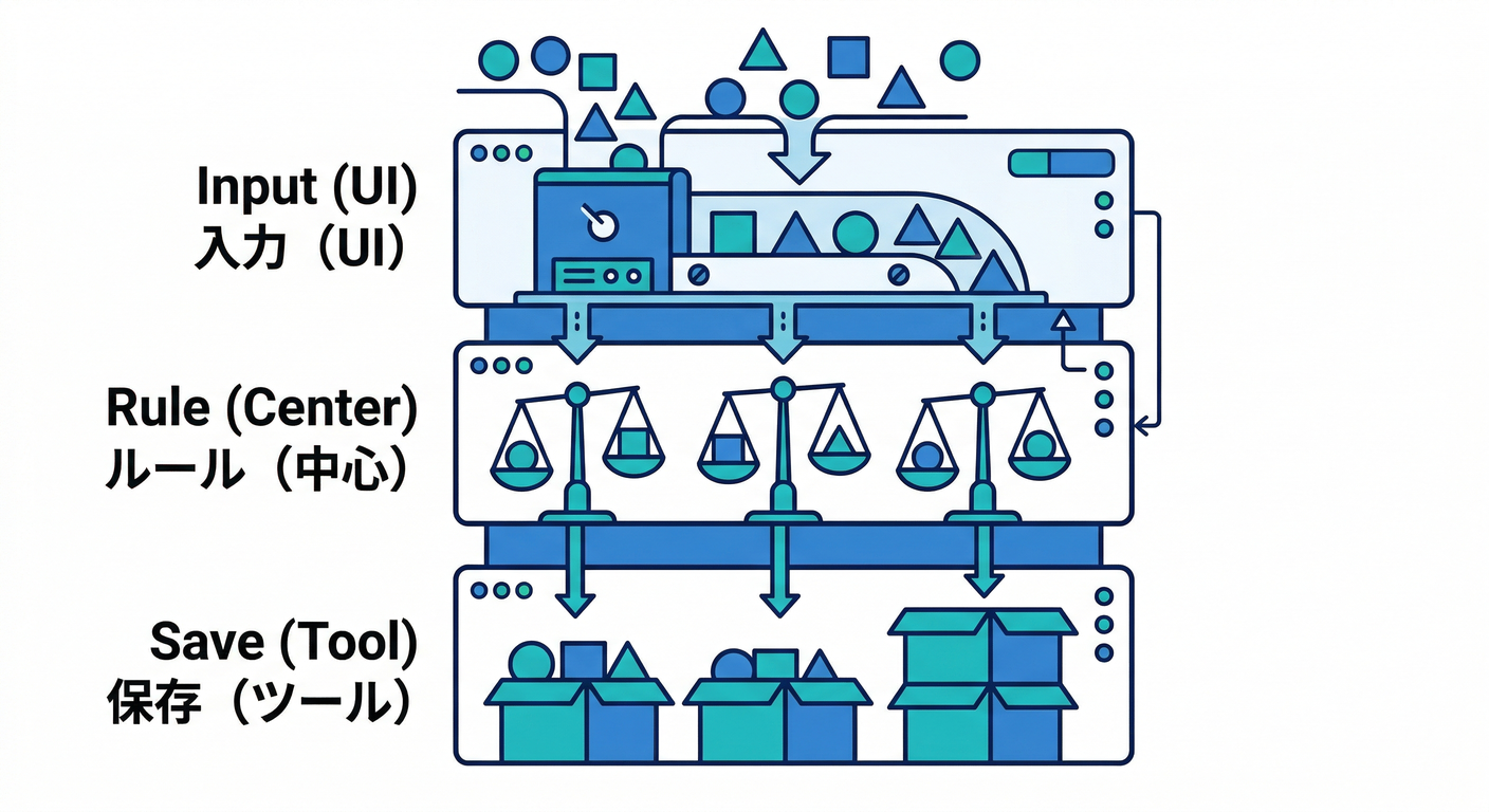 関心の分離 (Separation of Concerns)