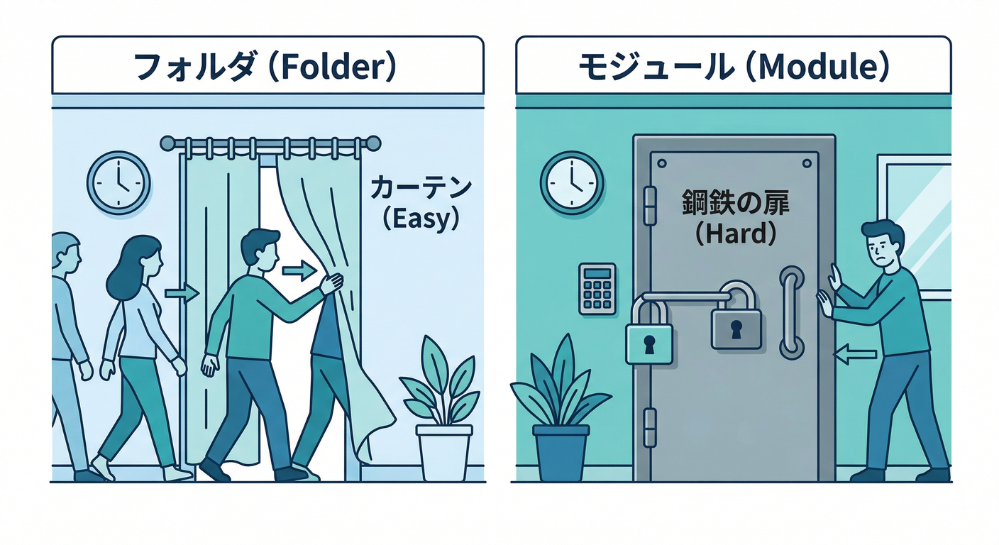 Folder vs Module