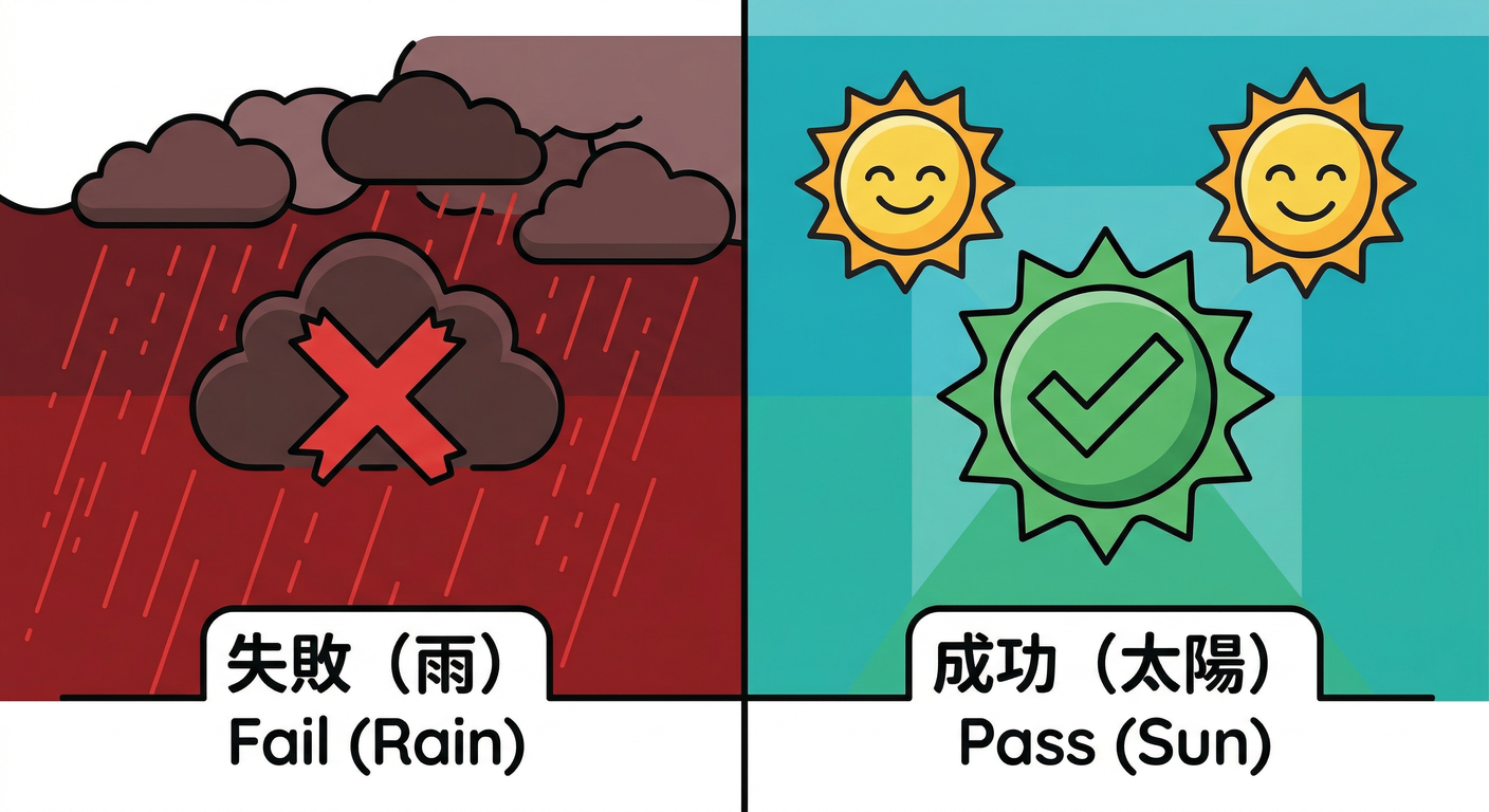 赤と緑のCI (Red vs Green CI)