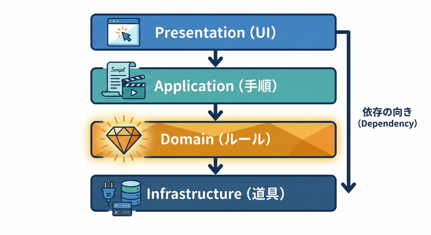 4つの層 (4 Layers)