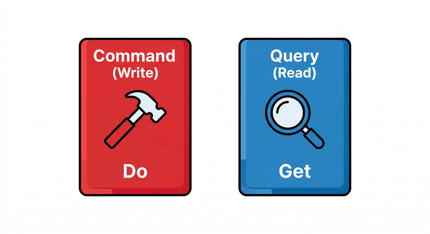Command vs Query Cards