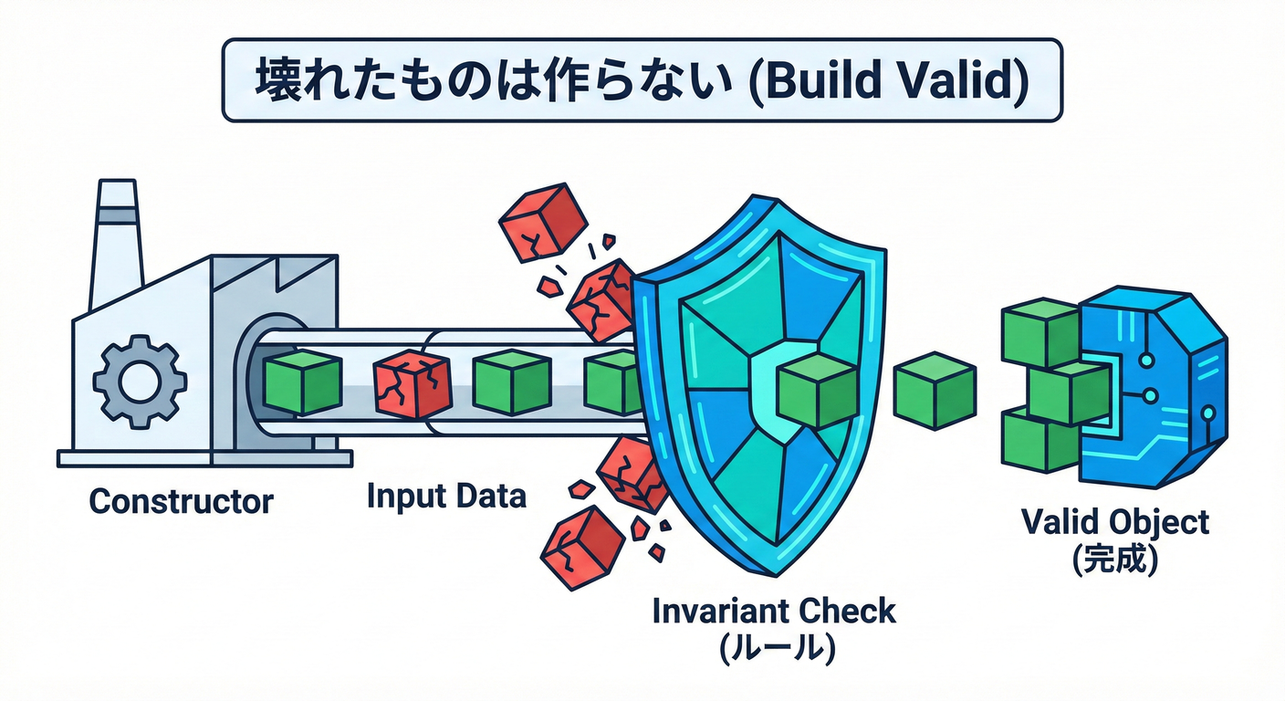 壊れたものは作らない (Build Only Valid)