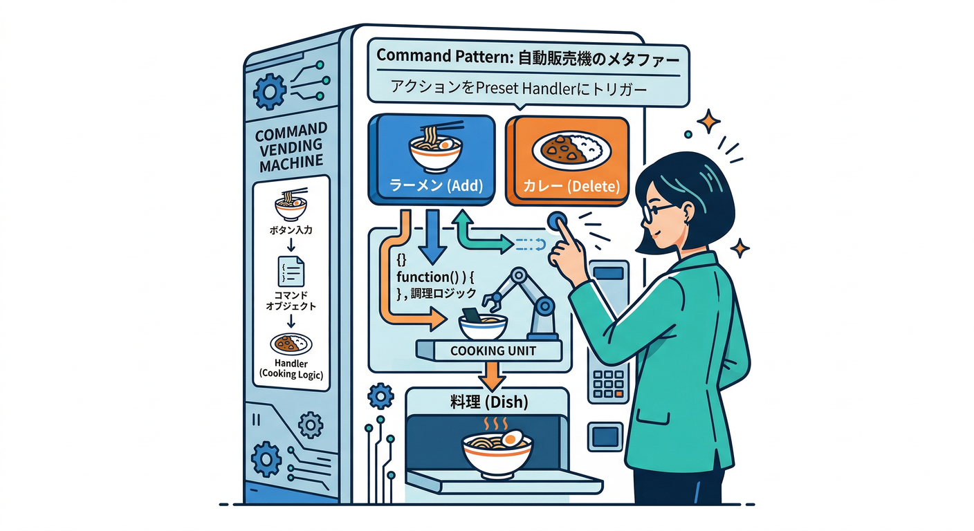 Command Pattern Vending Machine