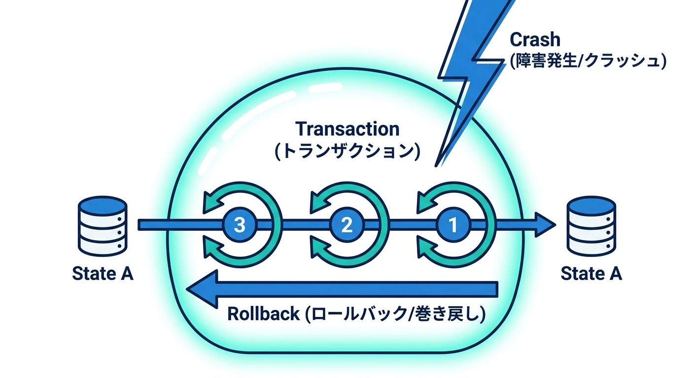 Crash With Transaction