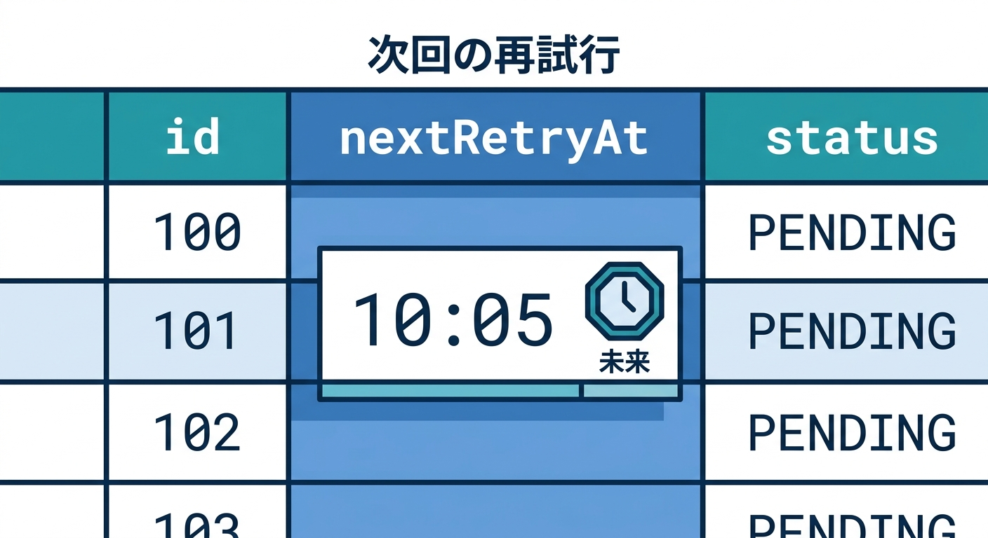 Next Retry Column