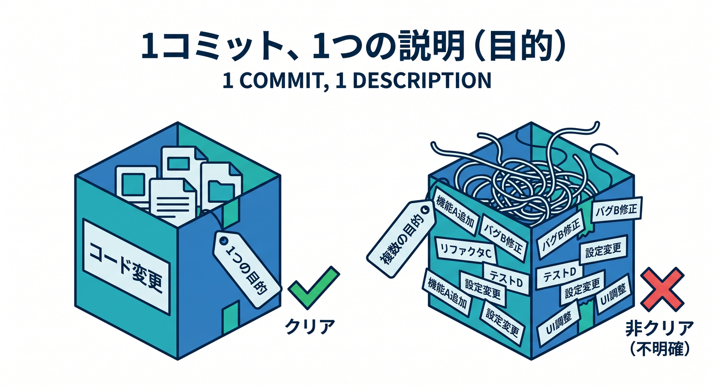 One Commit One Desc