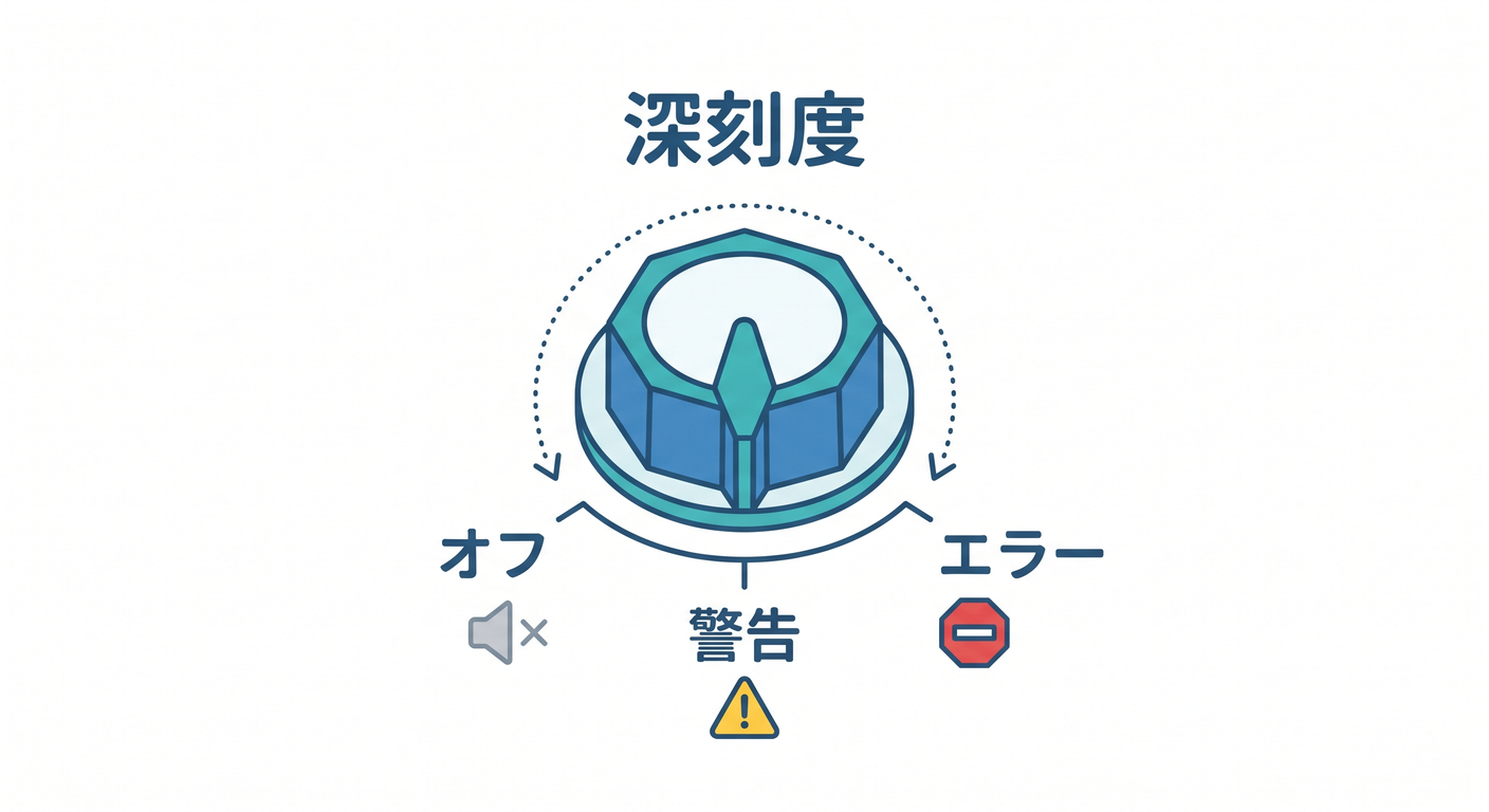 Rule Severity Knob
