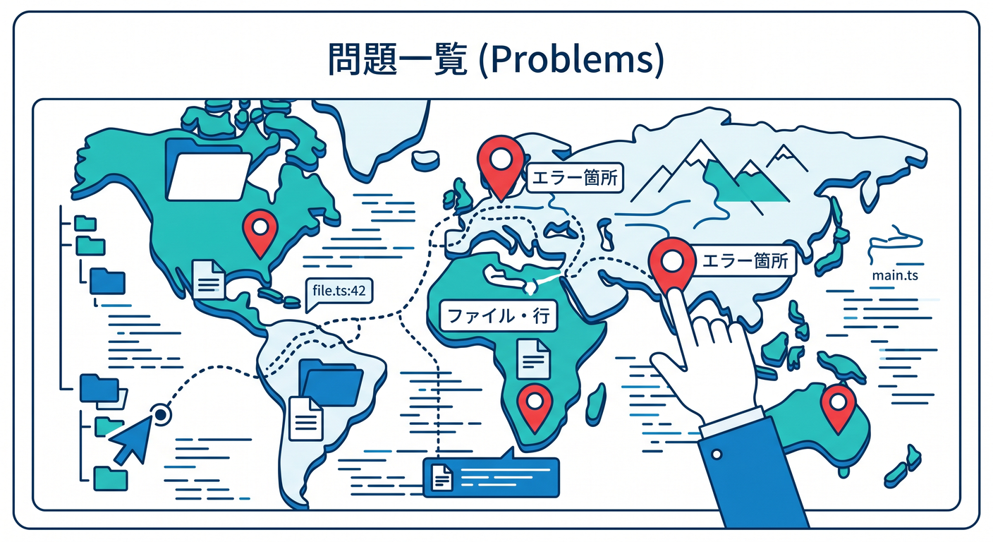 Problems Panel Map