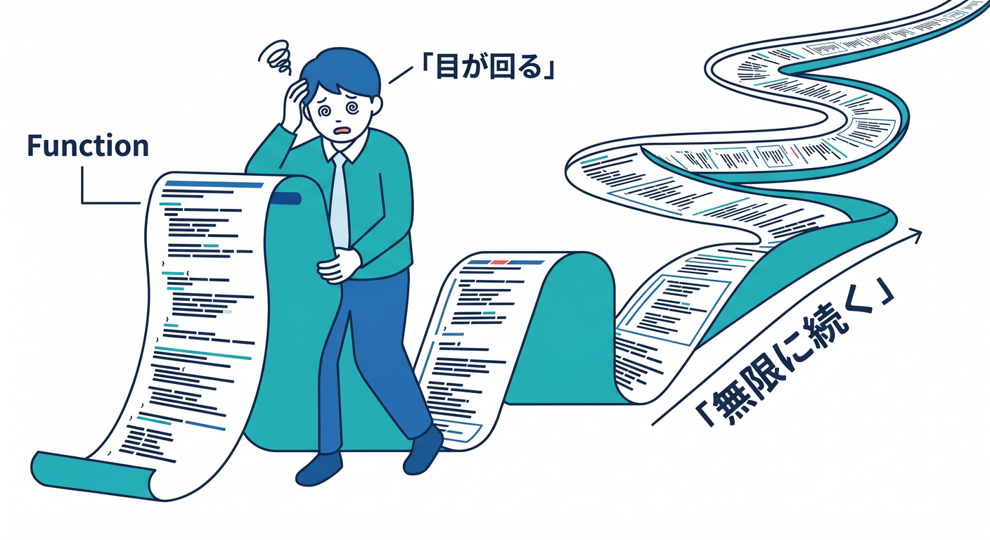 Long Function Scroll