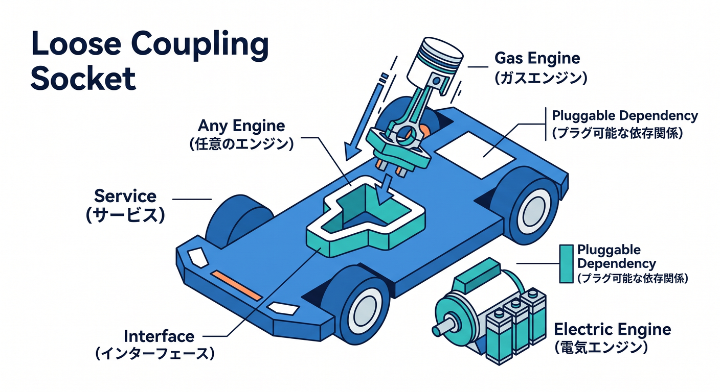 Loose Coupling Socket