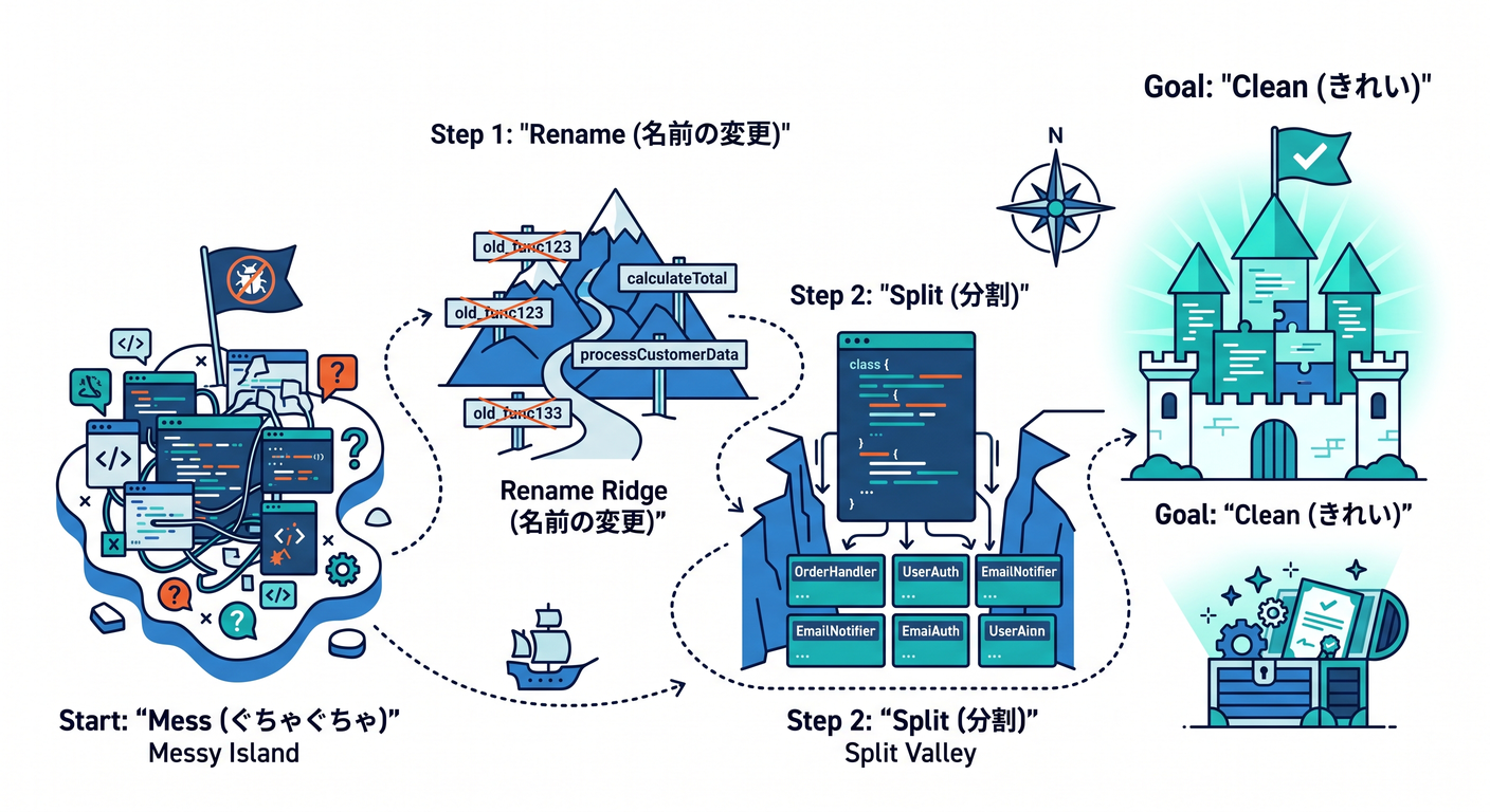Refactoring Treasure Map
