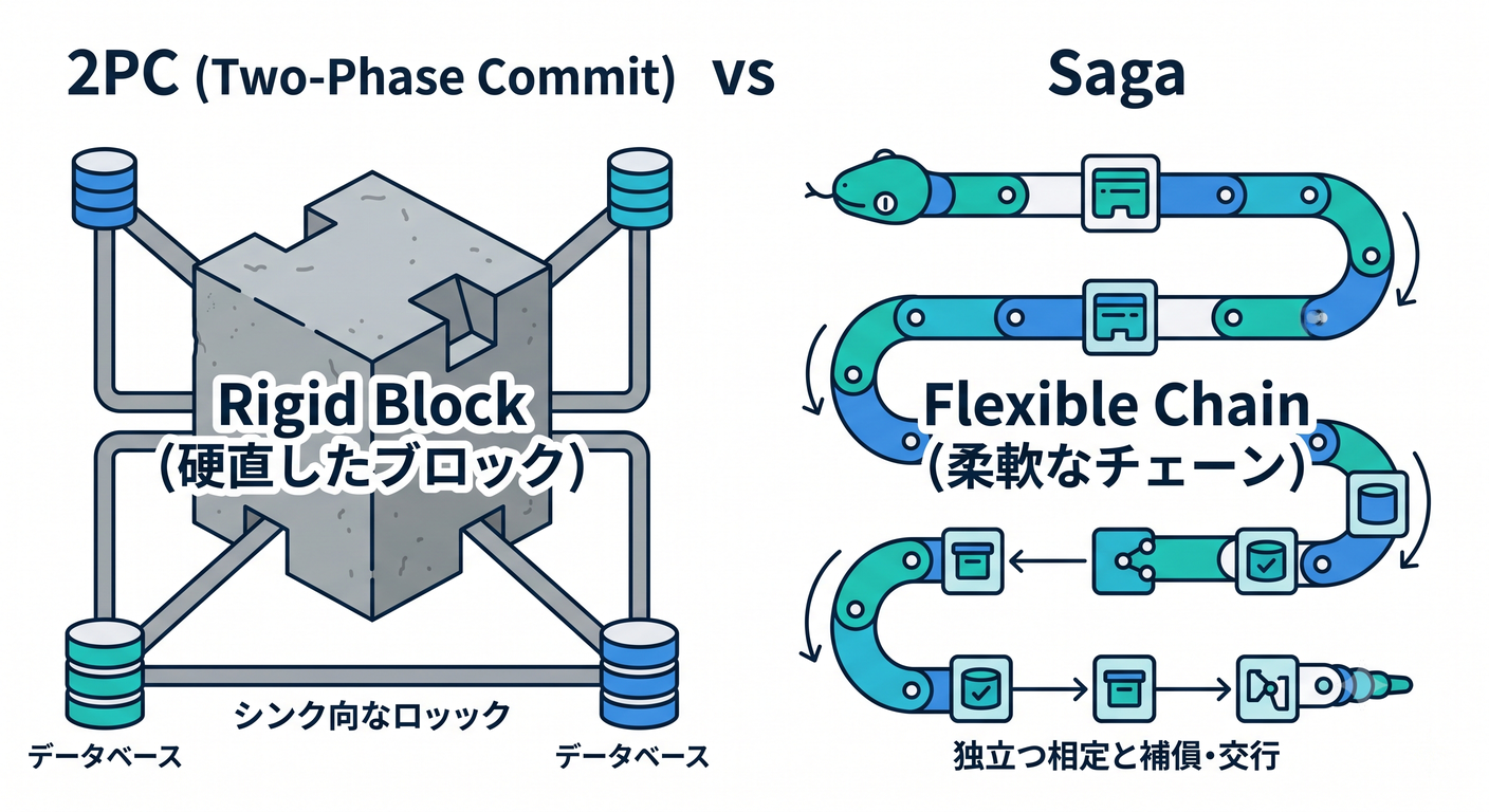 2PC vs Saga Balance