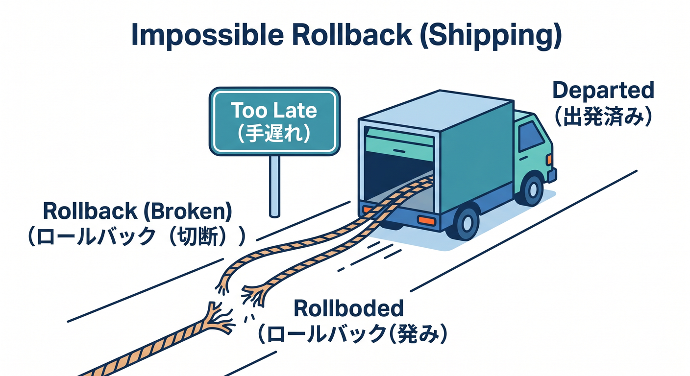 Impossible Rollback (Shipping)