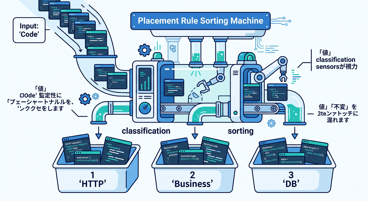 Placement Rule Sorting Machine