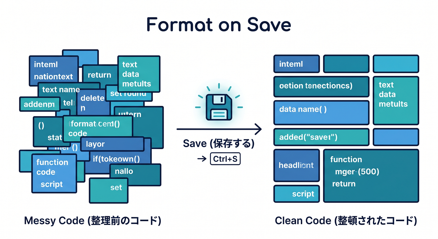 format on save magic