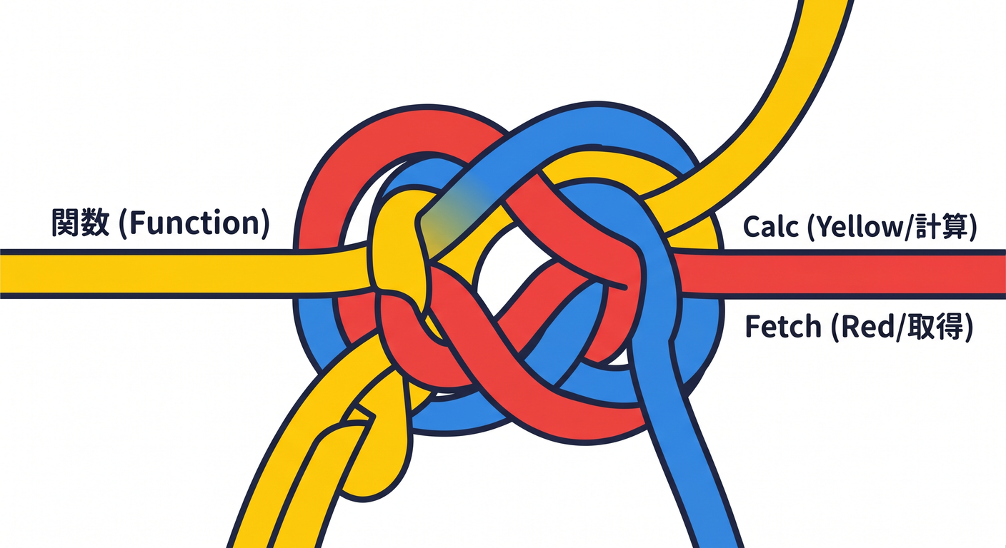 mixed code tangle