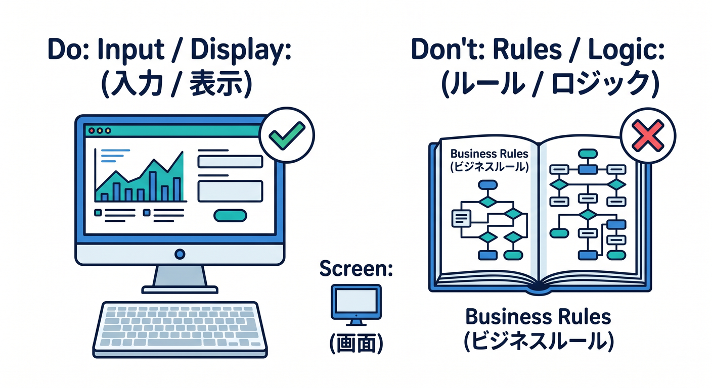 ui layer responsibility
