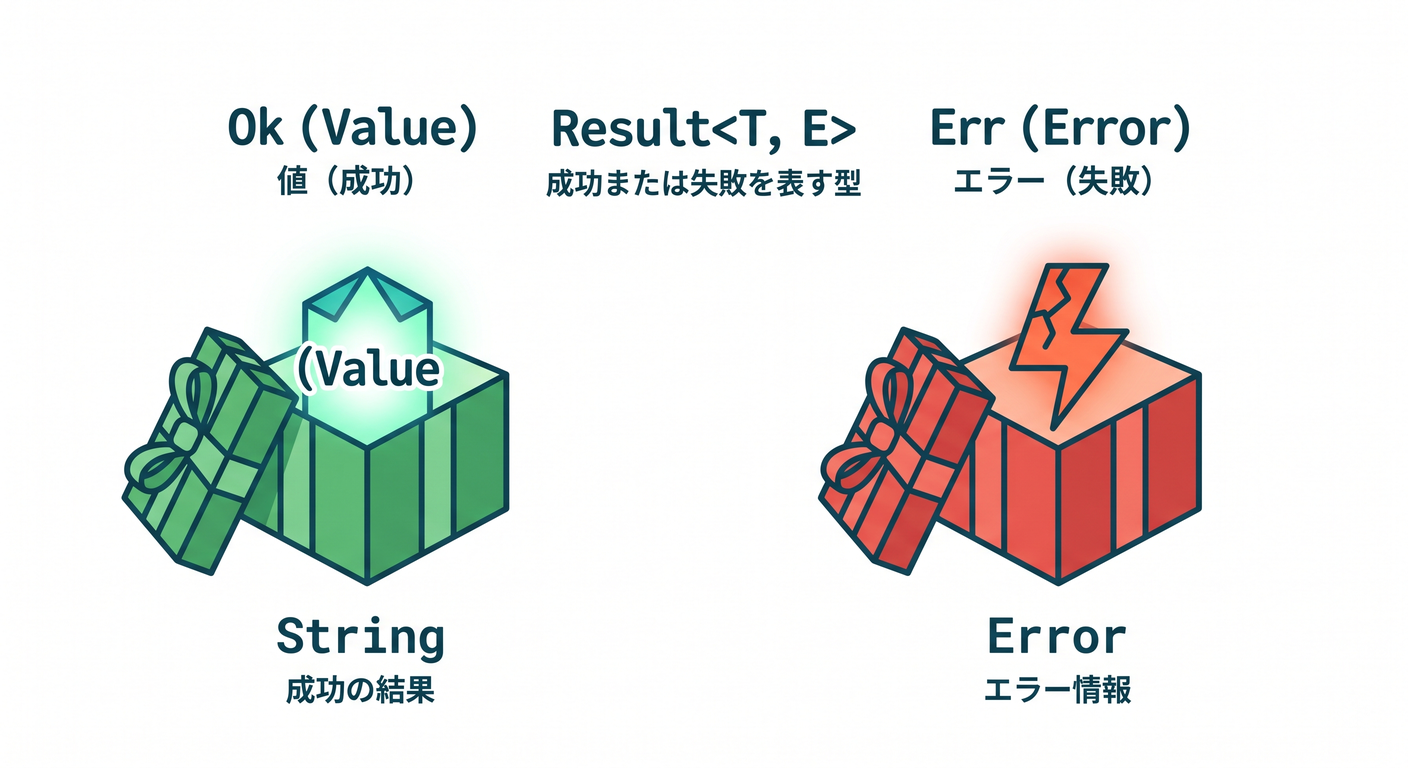 result type boxes