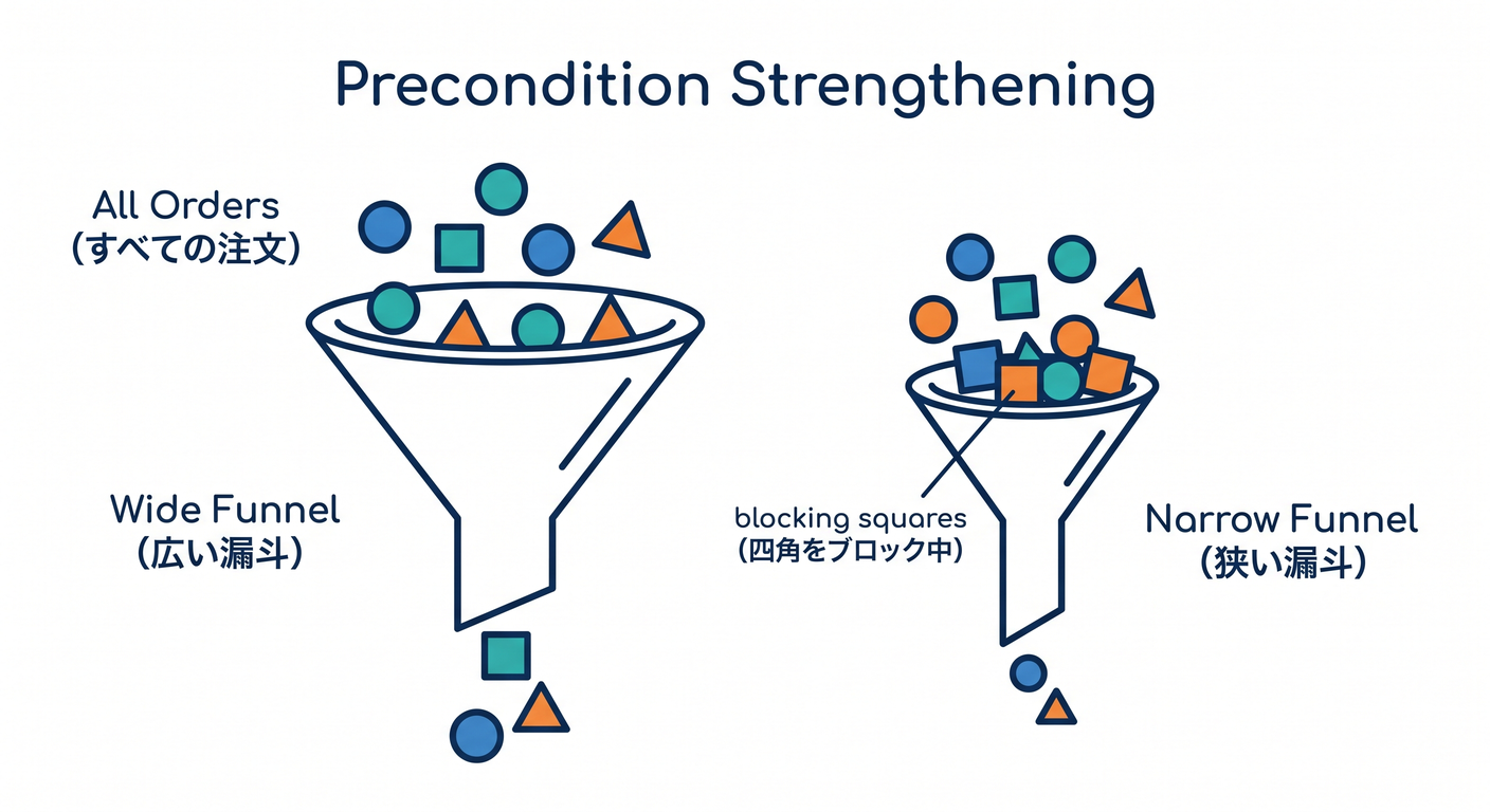 Precondition Funnel