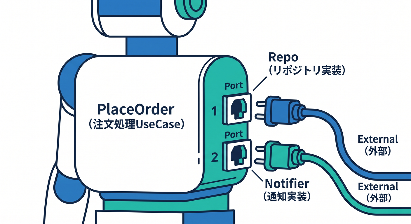 DIP Robot Ports
