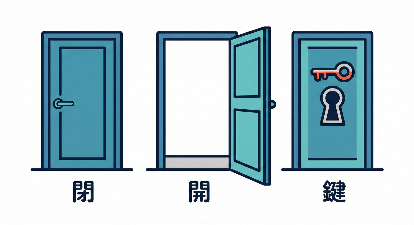 Hand-drawn Door