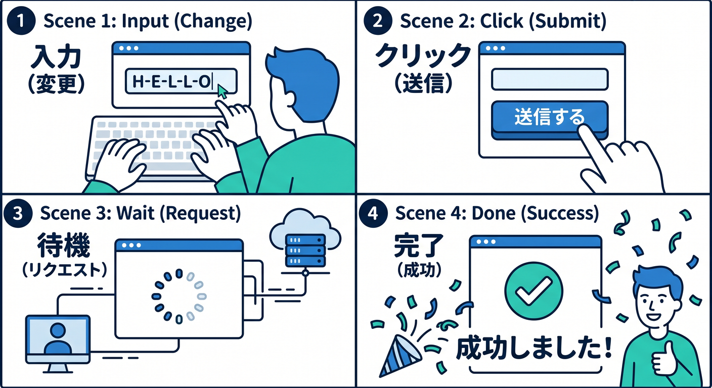 Form Event Storyboard
