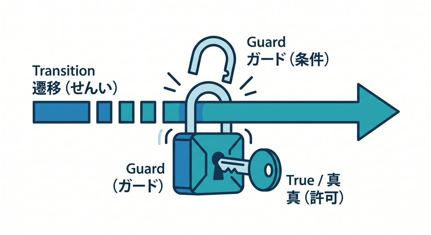 Guard on Transition