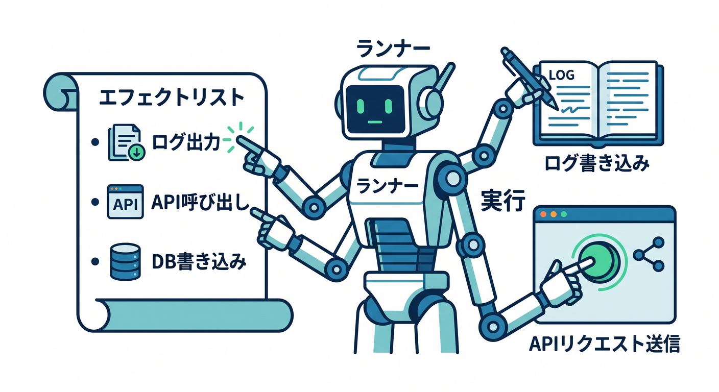 Effect Runner Robot