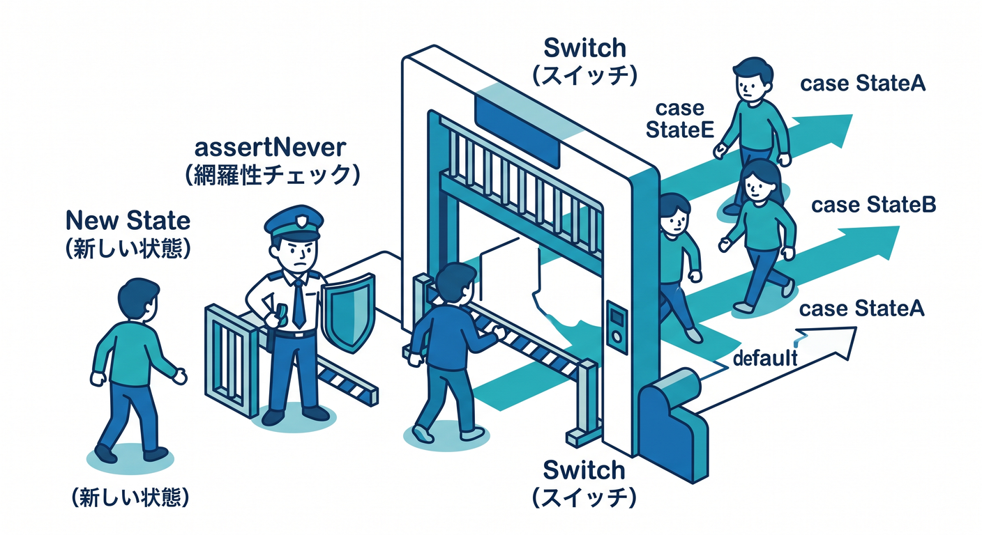 state machine ts study 017 switch gatekeeper