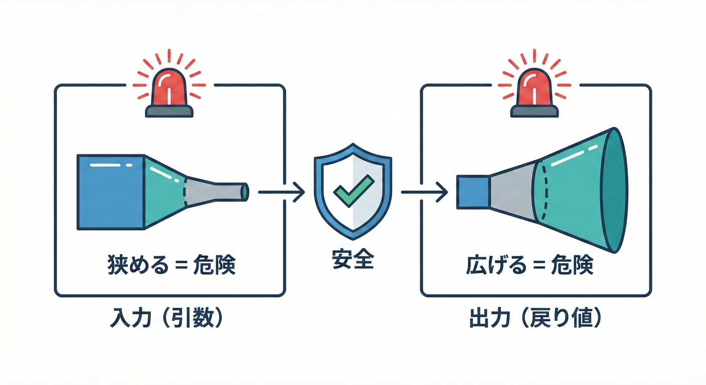 Input vs Output Law