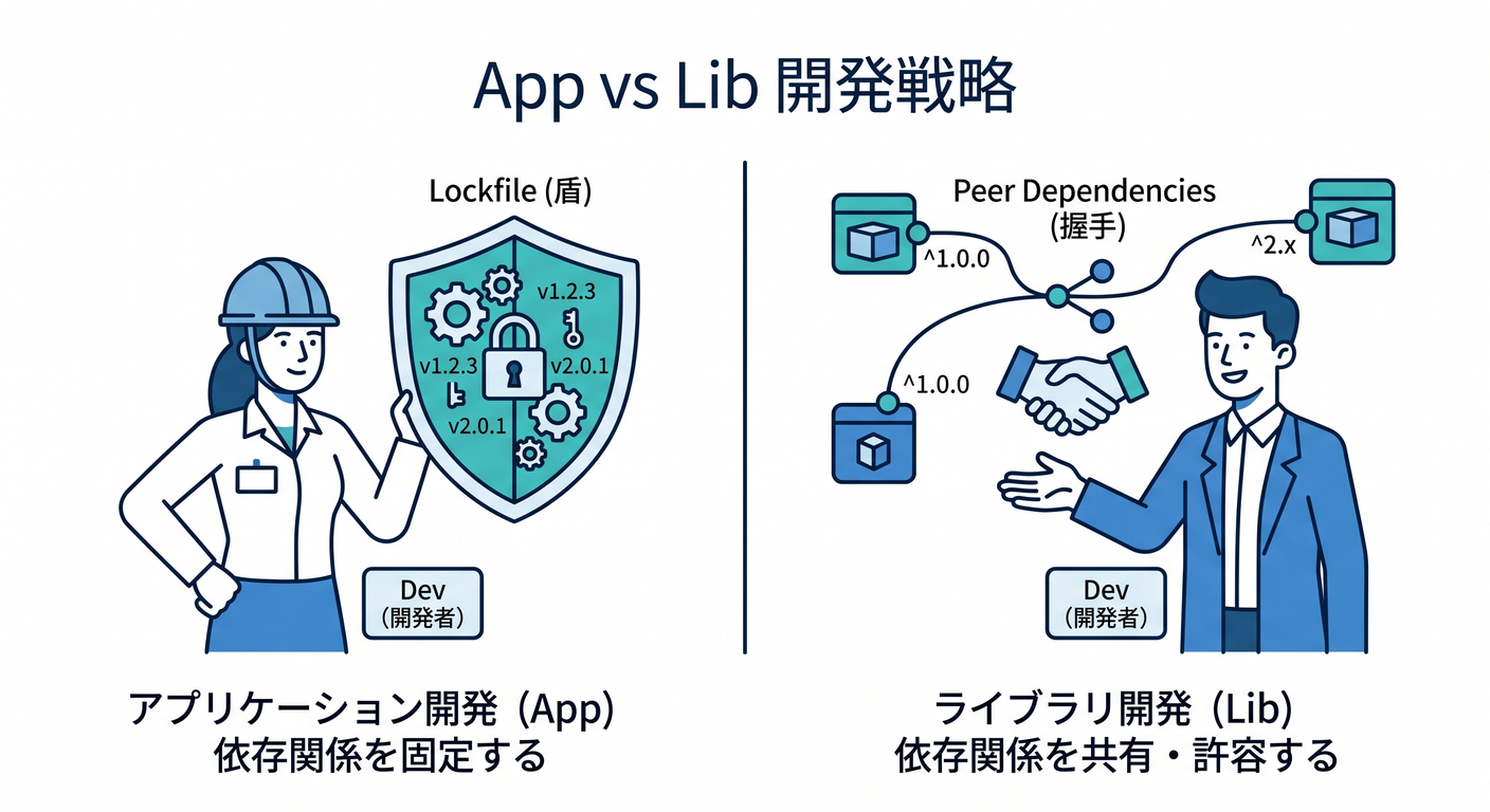 App vs Lib Strategy