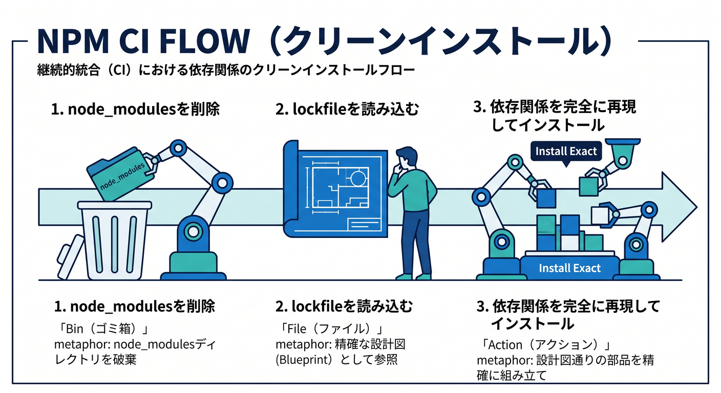 NPM CI Flow