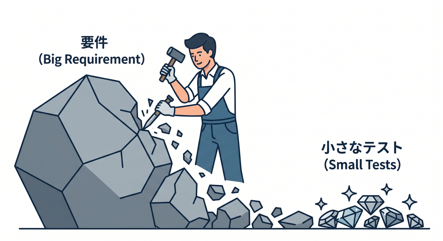 breaking down requirements