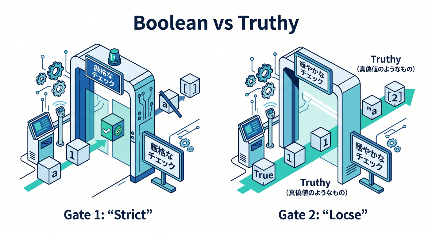 016 boolean vs truthy