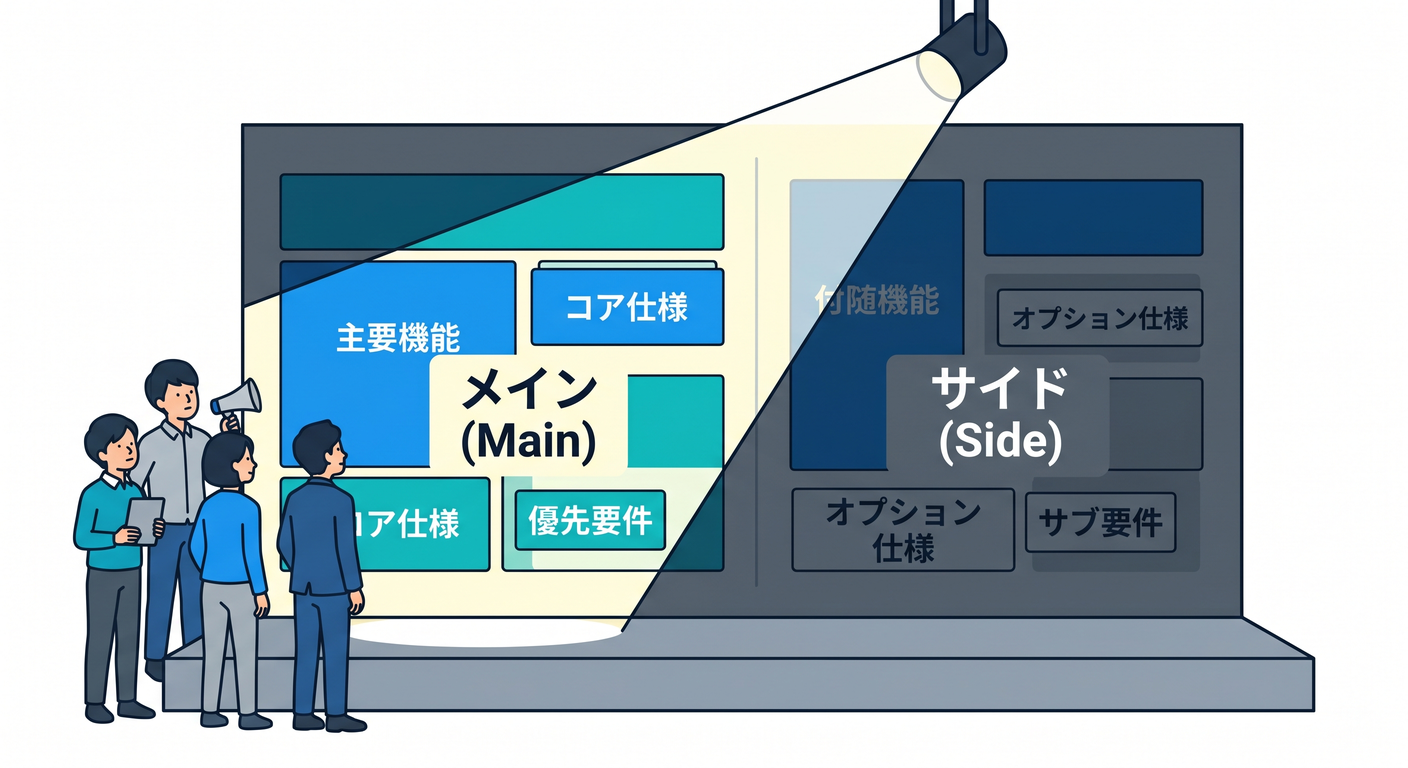 017 main vs side