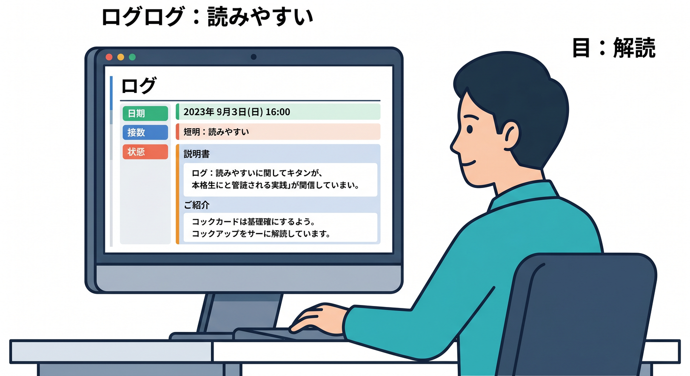 020 log readability