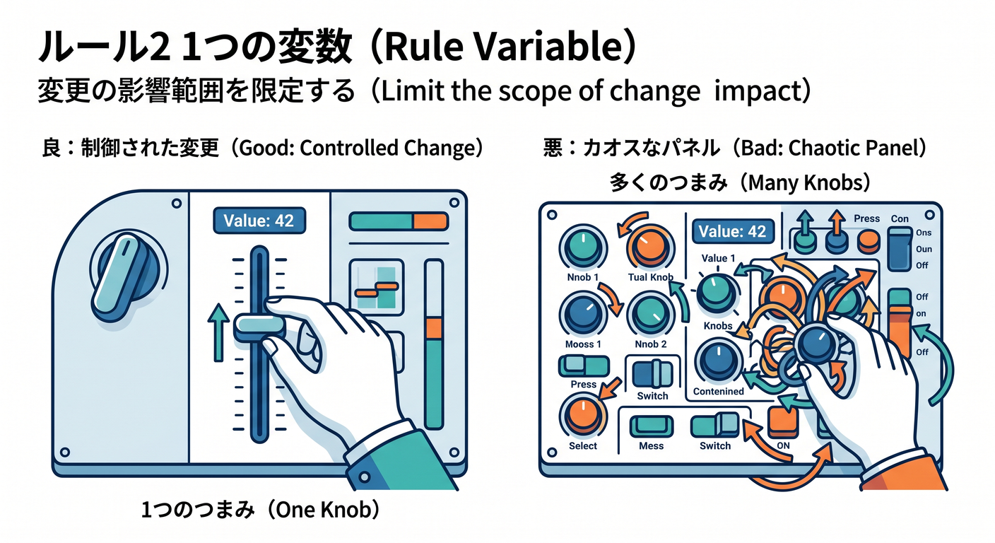 Rule 2 One Variable
