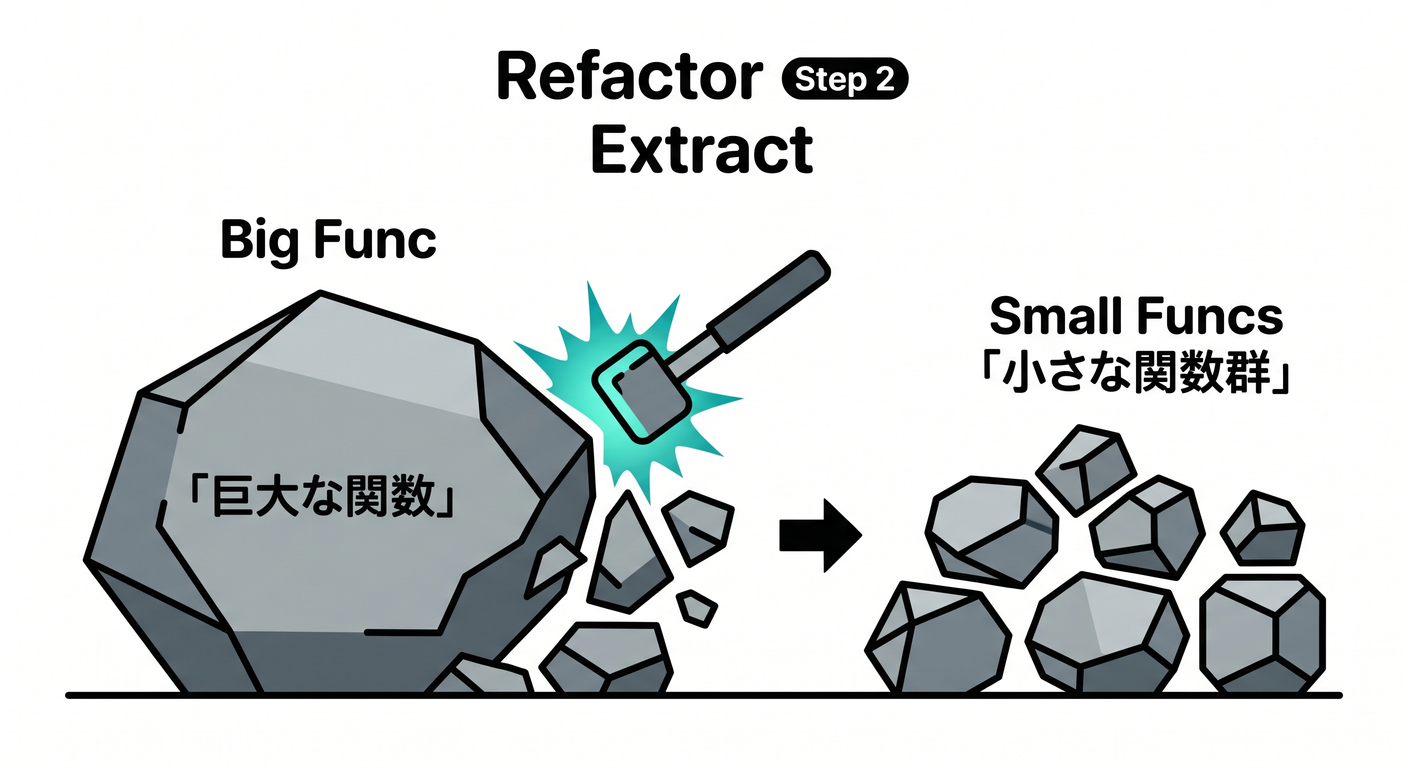 Refactor Step 2 Extract