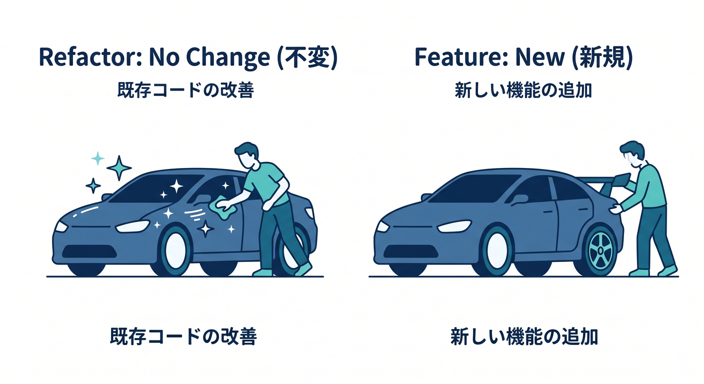 Refactor vs Feature