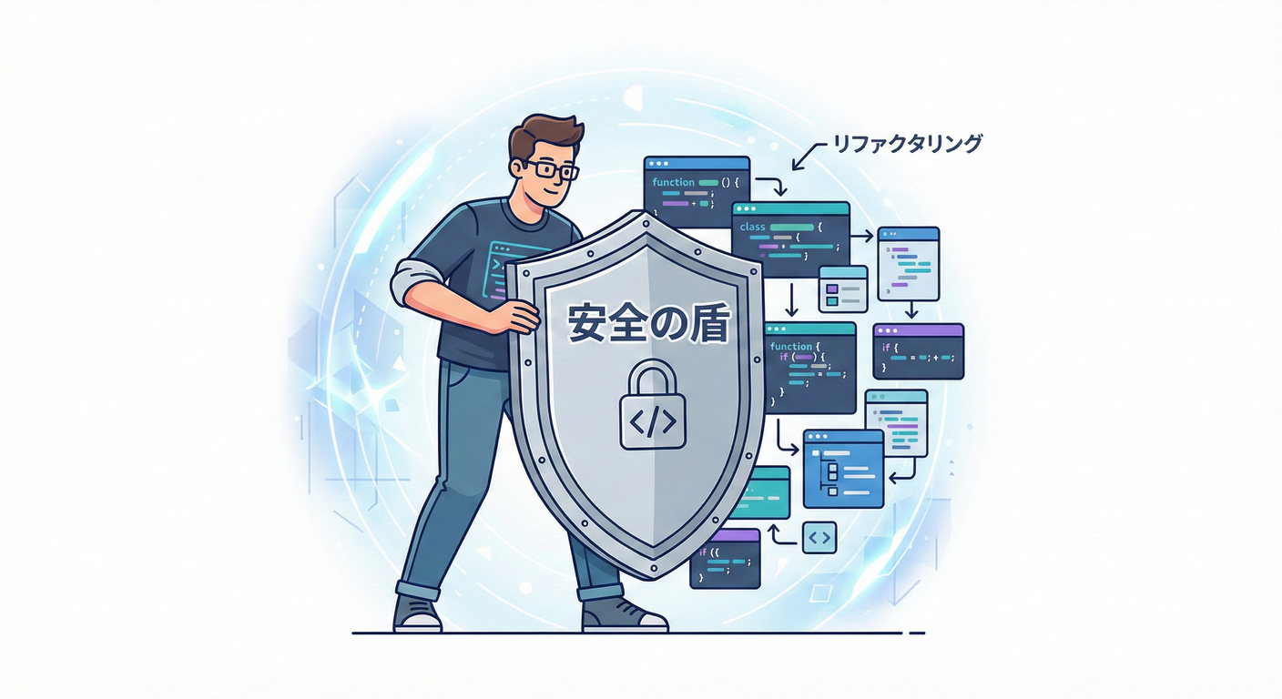 安全なリファクタリングの盾