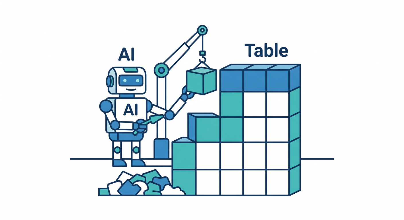 AI Table Builder
