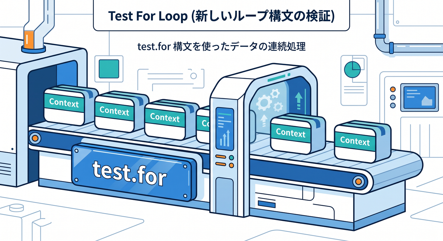 Test For Loop