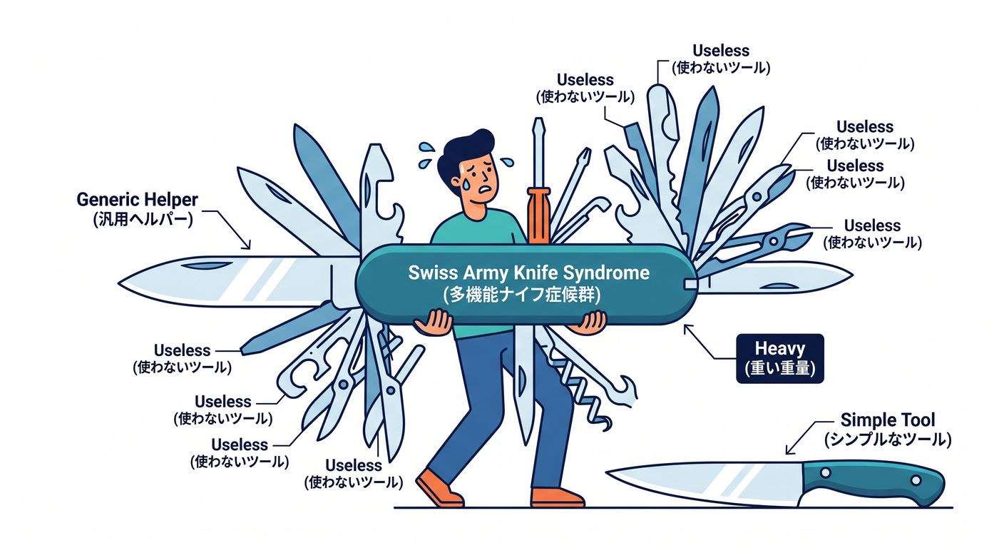 Swiss Army Knife Syndrome
