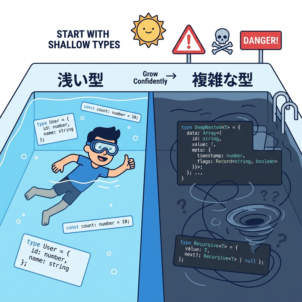 “浅い型”から始めていい理由