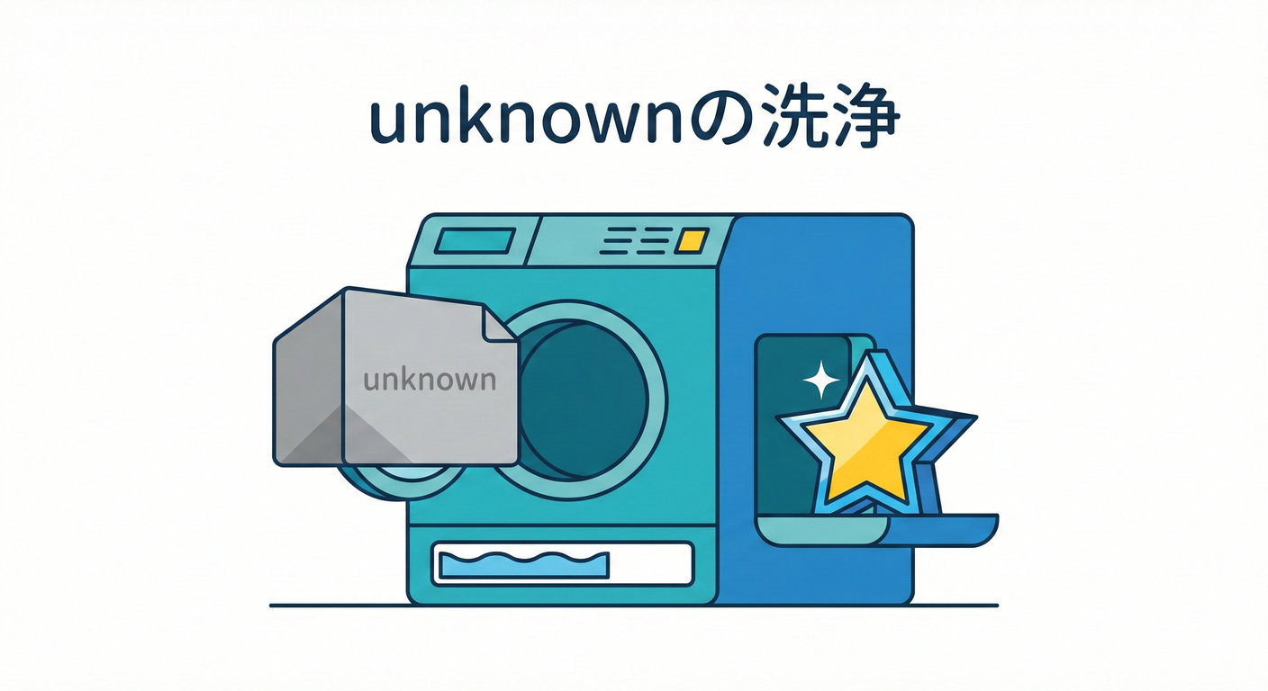 unknownの洗浄