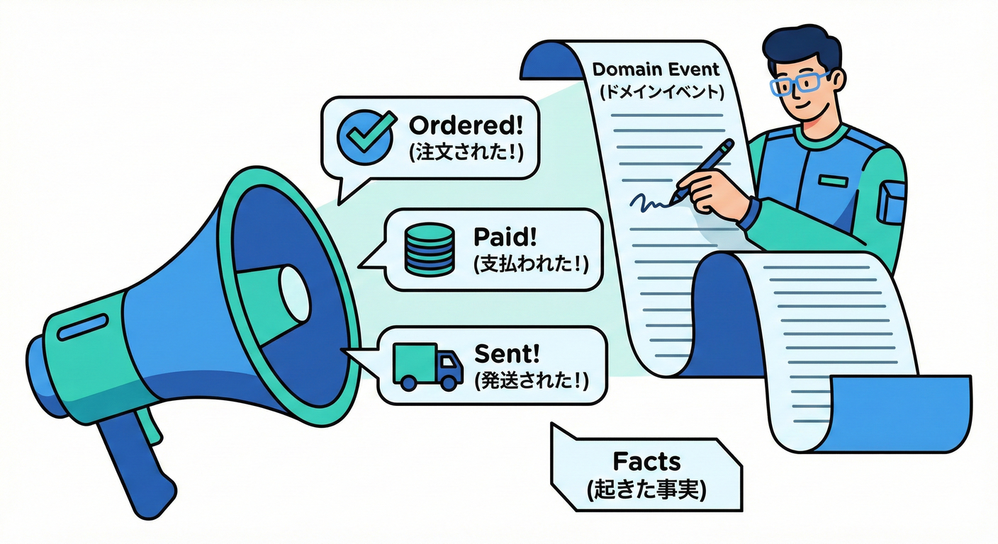 Domain Event入門:起きた事実